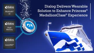yabo国际娱乐Dialog Semiconductor交付wia™-Enabled解决方案，以增强嘉年华公司的海洋奖章可穿戴设备